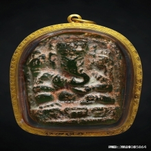 พระพิฆเนศแก้วเขียวหล่อ ศิลปะทิเบต