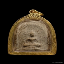 พระหลวงปู่บุญ วัดกลางบางแก้ว พิมพ์ซุ้มรัศมี เนื้อผงผสมว่าน