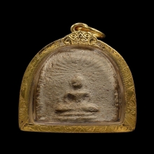 พระหลวงปู่บุญ วัดกลางบางแก้ว พิมพ์ซุ้มรัศมี เนื้อผงผสมว่าน