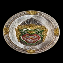 ติดที่1สมาคม&บัตรสมาคม เหรียญกลมหนุมาน  พระอาจารย์ต้อม 