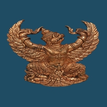 รูปหล่อพญาครุฑ หลวงปู่ผาดวัดไร่ อ่างทอง รุ่น 1