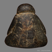 พระปิดตาหลวงพ่อแก้ว วัดเครือวัลย์ พิมพ์ปั้น