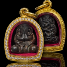 พระปิดตาพุทธคง หลวงพ่อสงฆ์ วัดเจ้าฟ้าศาลาลอย