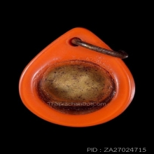 ลูกอมผงยาดำเจ็ดพญาช้างสารหลวงพ่อดิ่ง วัดบางวัว ยุคต้น