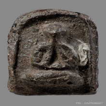 พระปิดตา วัดเงินคลองเตย  พิมพ์ใหญ่ เนื้อผงใบลาน