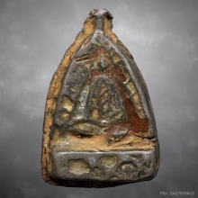 พระปิดตาหลวงพ่อดำ วัดกุฎี พิมพ์สองหน้า