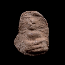 พระถ้ำเสือ กรุวัดถ้ำเสือ พิมพ์เล็กหน้าแก่