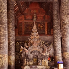 พระปรกโพธิ์ ล้านนา เนื้อชินเงิน กรุวัดปงยางคก ลำปาง