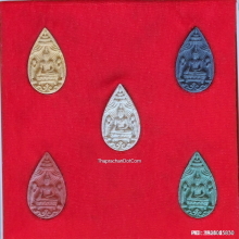 พระชุดหลวงพ่อโต ชุดเบญจบารมี วัดพนัญเชิง อยุธยา ปี 34