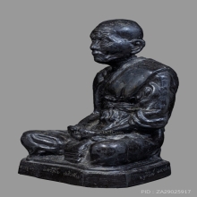 พระบูชารูปเหมือนหลวงปู่เม้า วัดสี่เหลี่ยม