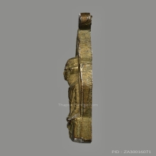 เหรียญเปลวเทียน หลวงพ่อเดิม วัดหนองโพ  ปี2485