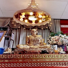 หลวงพ่อพรหม รูปเหมือนปั๊มรุ่นหูกาง ปี08