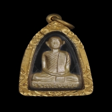 หลวงพ่อพรหม รูปเหมือนปั๊มรุ่นหูกาง ปี08