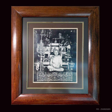 รูปถ่ายขาวดำขนาดบูชา หลวงปู่เพิ่ม วัดกลางบางแก้ว 