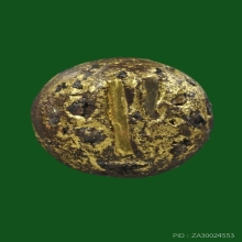 ลูกอมแก้วสารพัดนึกหลวงปู่หมุนฝังตะกรุดทองคำ-เงิน 