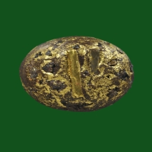 ลูกอมแก้วสารพัดนึกหลวงปู่หมุนฝังตะกรุดทองคำ-เงิน 