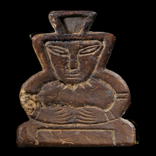 ราหูพิมพ์ตุ๊กตากะลาแกะหลวงปู่คำมี วัดถ้ำคูหาสวรรค์ 