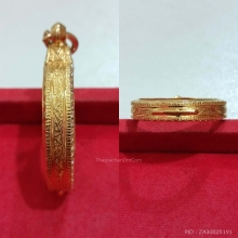 ตลับทอง90 เพชรแท้ เหรียญรูปไข่ หนัก 14.11 กรัม