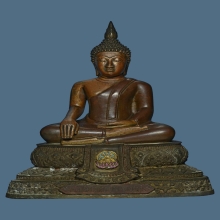 พระบูชา ลพ.วัดเขาตะเครา รุ่นฉลองศาลาฯ ปี2533 จ.เพชรบุรี