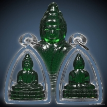 B.พระแก้ว ลพ.เจียง วัดเจริญสุขาราม รุ่น1 ปี2490 สมุทร​สงคราม