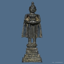 รูปหล่อ ลพ.วัดบ้านแหลม รุ่นสร้างเขื่อน ปี2517 จ.สมุทรสงคราม