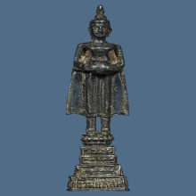 รูปหล่อ ลพ.วัดบ้านแหลม รุ่นสร้างเขื่อน ปี2517 จ.สมุทรสงคราม