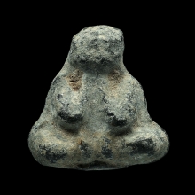 พระปิดตา อ.เอียด วัดดอนศาลา ปี2485 ยันต์ใบพัด เนื้อตะกั่ว