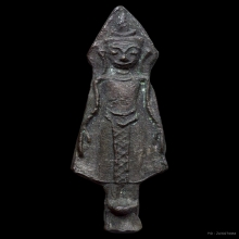 พระพุทธปางเปิดโลก เนื้อชินตะกั่ว กรุนาคาม จ.นครศรีธรรมราช 