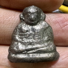 รูปหล่อพ่อเงิน บางคลาน อ.แจ๊ะ สร้างปี2472 สวยเดิมๆพรายเงิน