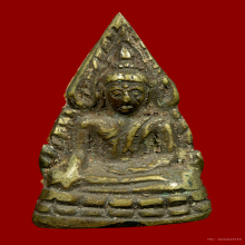 พระพุทธชินราชอินโดจีน สังฆาฏิสั้น มีโค๊ต วัดสุทัศน์ ปี2485