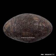 พระราหูหลวงพ่ออั๊บ วัดท้องไทร เนื้อกะลาตาเดียว ปี2540