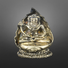 หลวงพ่อผาง อุปคุต เนื้อเงิน 2519 สภาพสวยมาก