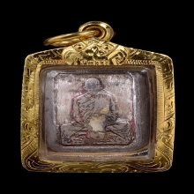 หัวแหวนหลวงพ่อเดิม วัดหนองโพ เนื้อเงิน