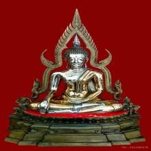 พระบูชาหลวงพ่อชินราช 9.5 นิ้ว เนื้อสามกษัตริย์ รุ่น 70 ปี 