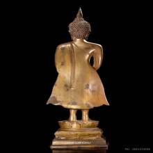 พระพุทธรูปรัชกาลยุคปลาย ปางถวายเนตรประจำวันอาทิตย์ 