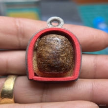 ล.พ.ปาน วัดมงคลโคธาวาส เนื้อผงผสมว่านพิมพ์เศียรโล้นปรกโพธิ์