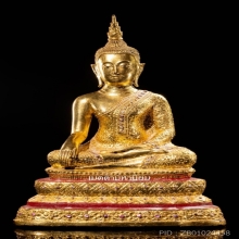 พระพุทธรูป สมัยรัตนโกสินทร์ยุคปลาย ทองเดิม สวยมาก