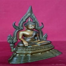 พระบูชาหลวงพ่อพระพุทธชินราช เนื้อสามกษัตริย์ 5 นิ้ว ปี2511