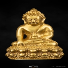 พระกริ่งแก้วปฏิมากร หลวงพ่อเกษม เขมโก 2514 เนื้อทองคํา