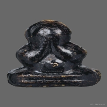 หลวงพ่อทองสุข วัดสะพานสูง พิมพ์ตะพาบ สะดือจุ่น แข้งตรง