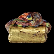 ตะกรุดโลกธาตุหลวงพ่อหยอด วัดแก้วเจริญ เนื้อทองคำ