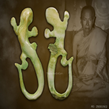 จิ้งจกหลวงปู่หน่าย วัดบ้านแจ้ง งาแกะ