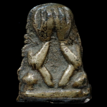 พระปิดตามหาลาภ พิมพ์ฐานเขียง อาจารย์เจ็ก สวยมากๆ