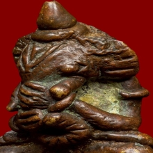 พระพิฆเนศวร ศิลปะนครศรีธรรมราช เนื้อทองแดงเถื่อน 