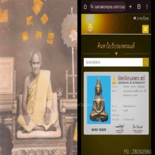 พระยอดธงหลวงพ่อเฟื่องวัดอมรญาติ รุ่น3 สวยแชมป์