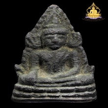 องค์ดำ ชินราชอินโดจีน พิมพ์ต้อบัวเล็บช้างปี2485มีโค๊ตสภาพสวย