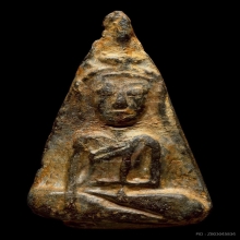 พระนางพญากรุนาคาม เนื้อชินตะกั่ว นครศรีฯ พิมพ์ใหญ่เกศบวก 