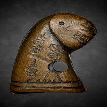 เสือหลวงพ่อวงษ์ วัดปริวาส รุ่น6  (บล๊อคแก้มปะ)“นิยม”