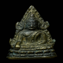 พระพุทธชินราชอินโดจีน พิมพ์หน้าเสาร์ 5 หน้าใหญ่นิยม มีโค๊ต