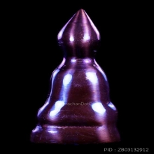 พญาเหล็กไหลพ่อหวล วัดพุทไธศวรรย์ ผิว 3 สี สูง 3.5 ซ.ม.